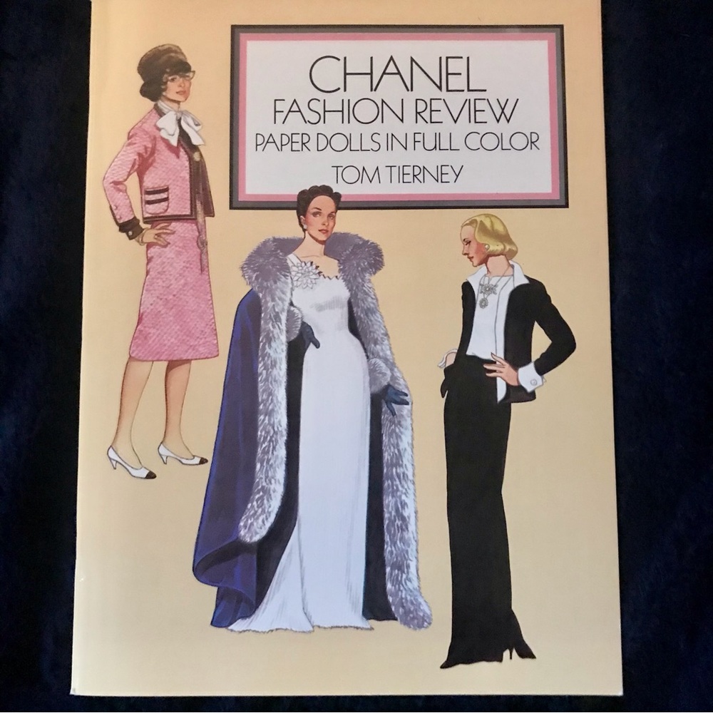 Vintage New Chanel Paper Doll Book